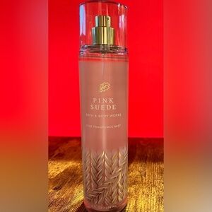 🍓 PINK SUEDE RETIRED BBW UNOPENED Mist Full Size Berries Barbie Feminine Vegan